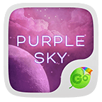 Purple Sky GO Keyboard Theme