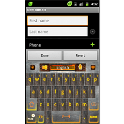 GO Keyboard Industrial theme