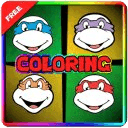 Turtle Coloring Games Kids