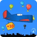 Airplane Balloons Game