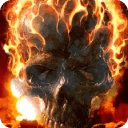 Skull n Flames Wallpapers HD