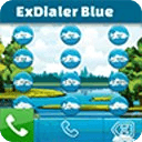 exDialer Blue Theme