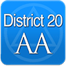 District 20 AA Meetings