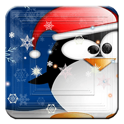 Crazy Penguin Christmas HD LWP