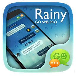 (FREE) GO SMS PRO RAINY THEME