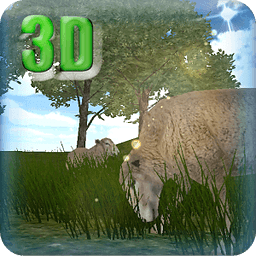 3D Live Wallpaper Cute sheeps