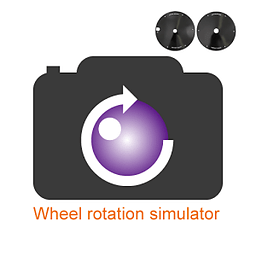 ホイール回転シミュレータ