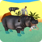 Hippo Attack Simulator 3D