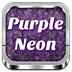 GO Keyboard Purple Neon Theme