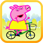 Pepi The Cyclist Pigs 2D