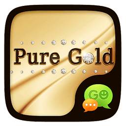 (FREE) GO SMS PURE GOLD THEME