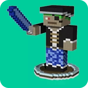 MIne Black Pirates Craft