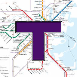 Boston T Map