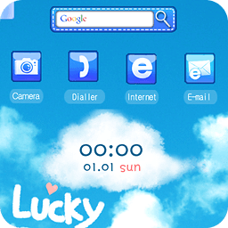 CUKI Theme Lucky blue Sky