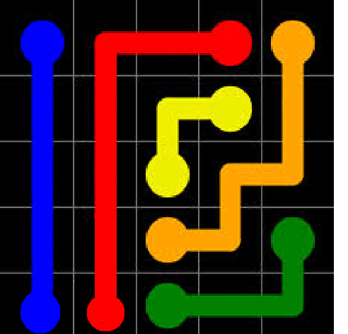 Flow Line Of Dots Free