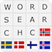 旗帜英文 Wordsearch Scandinavian