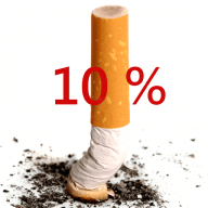 Cigarette Phone Percent