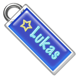 Lukas Name Tag