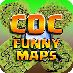 Clash of Clans Funny Map...