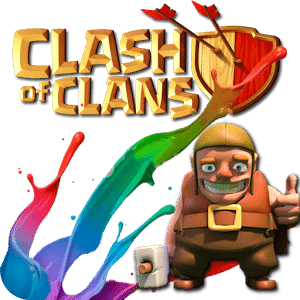 COC Coloring For Kids