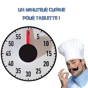 Minuteur Cuisine pour Tablette