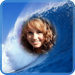 Sea Waves Photo Frame