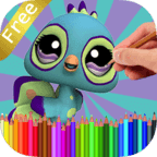 Coloring Littlest Pet Shop