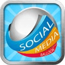 social media balloon