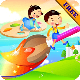 幼儿的形状着色