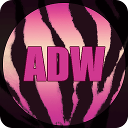 Pink Zebra Theme for ADW