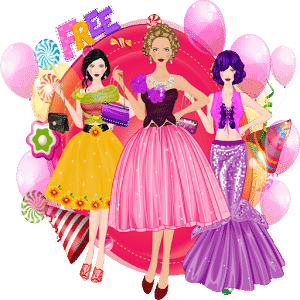 Pink Party Dress Up