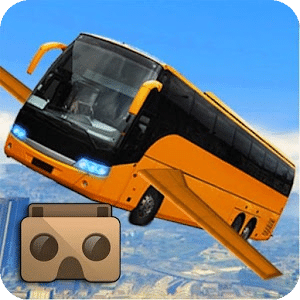 Futuristic Flying Bus VR