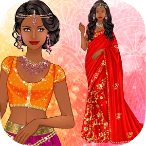 ❊ Indian Sari dress up ❊