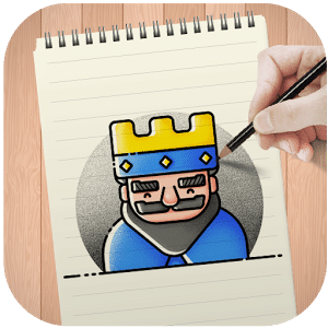 How to Draw Clash Royale