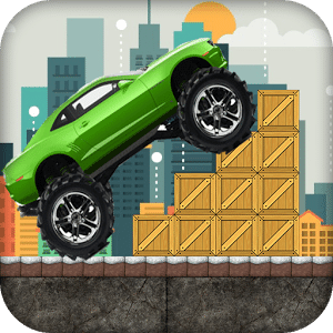 Hot Big Wheels Car Super Jump