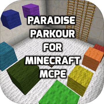 Paradise Parkour map for MCPE