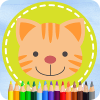 Cat Kitty Coloring Book Games for Kids