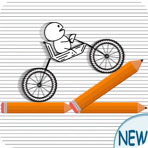 Pencilmation Cartoon Biking