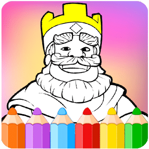 How to color Clash Royale