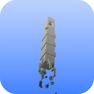 Mine Rocket Addon for MCPE