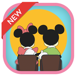 Runner Mickey and Minnie
