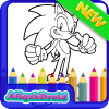 Coloring Sonic Kids