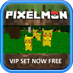Pixelmon GO VIP set mod MCPE