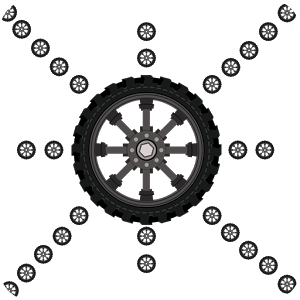 crazy jumping wheel