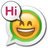 说话微笑