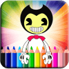 coloring bendy new