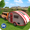 Camper Van Trailer Truck Driving Simulator