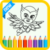 Mask Heroes Coloring Book