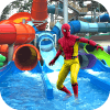 Superhero Waterpark & AmusementPark Stunts & Rides