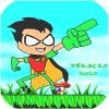 Superhero Titans Go Run Adventure